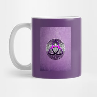Purple triquetra Mug